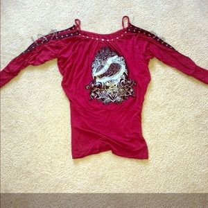 Kimikal shoulder chain top